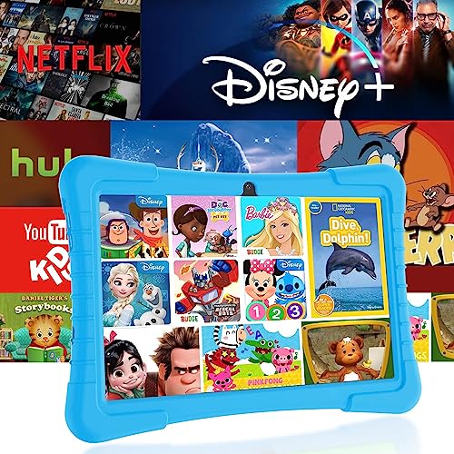 Kids Tablet, 10 Inch Tablet For Kids 64Gb Rom+512Gb Expand Android Tablets, Tablet App Preinstalled & Parent Control Kids Education With Wifi, 8000Mah Batery, Dual Camera, Netflix, Youtube #TOP1
