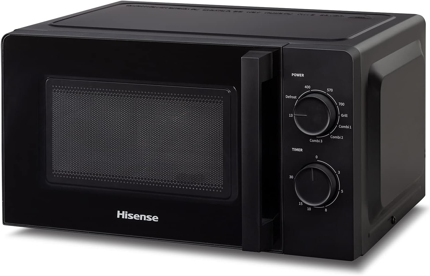 Hisense H20MOBS1HG Forno Microonde con Controllo Meccanico, Capacità 20 L, Potenza 700 Watt su 6 Livelli, Colore Nero Hisense H20MOBS1HG Forno Microonde con Controllo Meccanico, Capacità 20 L, Potenza 700 Watt su 6 Livelli, Colore Nero
