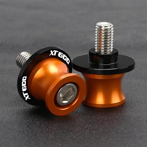 Miniatura 7 de Tornillos de soporte para Yamaha XT660 XT660X XT660R XT660Z 2004-2012 2013 2014 2015 2016 2017-2022+ deslizadores de basculante de motocicleta Gris