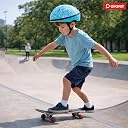 Airavat Mini Rider Kids Cycling & Skating Helmet, Aerodynamic Shape, Size Adjustable with Quick Release Buckle (Cyan, Extra Small (44-48 cm)) gallery image