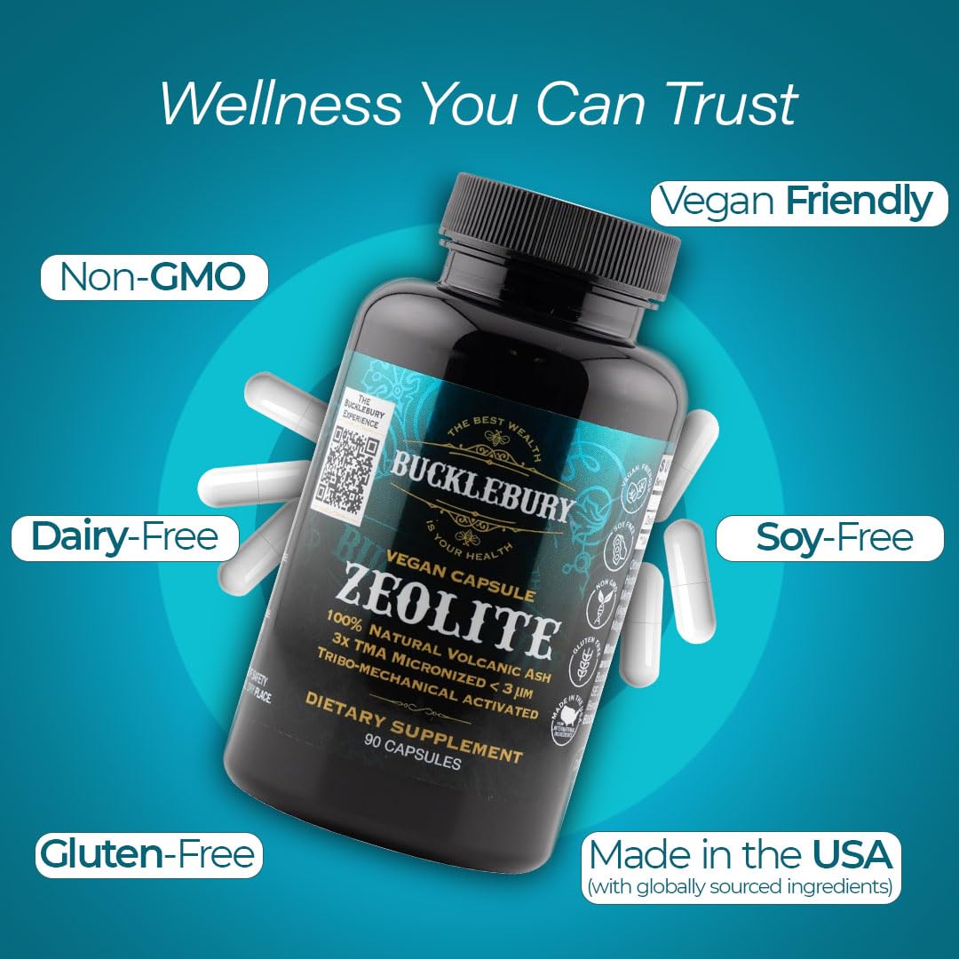 Amazon.com: BUCKLEBURY Micronized Zeolite Capsules - Mineral