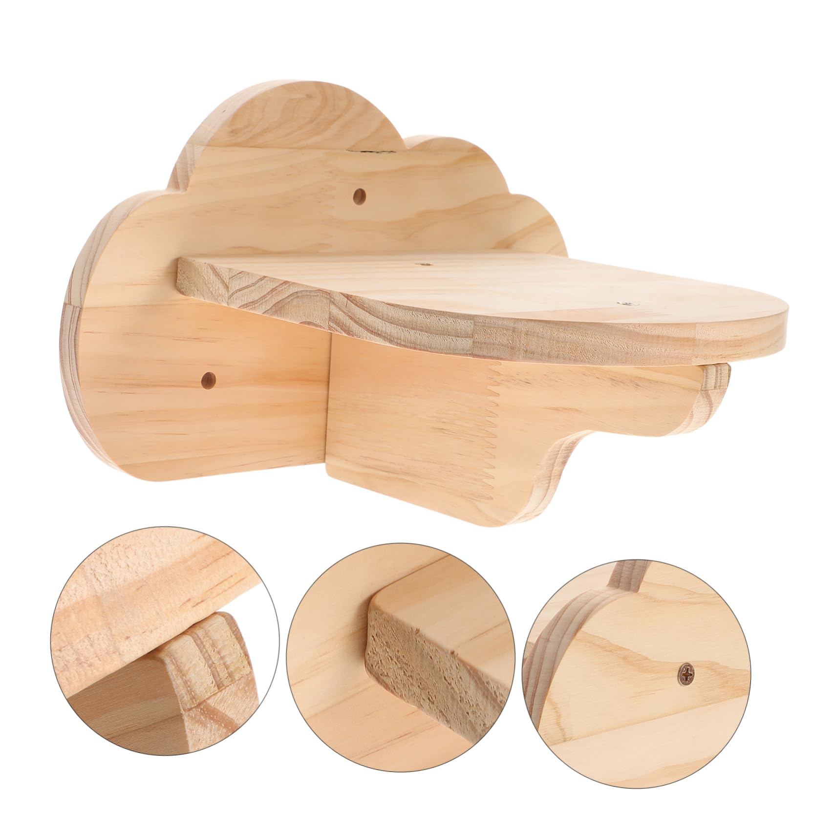 Hemobllo Piattaforma Multi per Criceti Accessorio per Decorazione da Arrampicata per Naturale per Cages