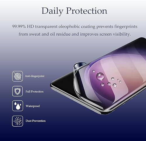 Miniatura 9 de Protector de pantalla para Samsung Galaxy Z Flip 4 (no de vidrio), película protectora de TPU flexible transparente de cobertura completa para