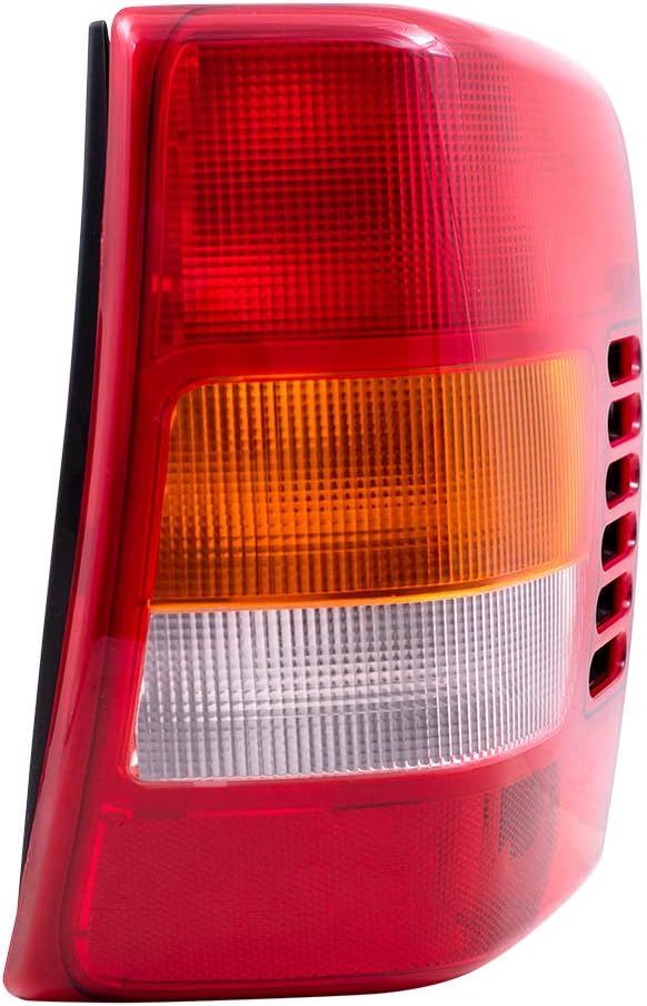 Brock Tail Light for 1999-2002 Grand Cherokee w/Circuit Board and Bulbs To 11/2001 55155139AC Set CH2800138