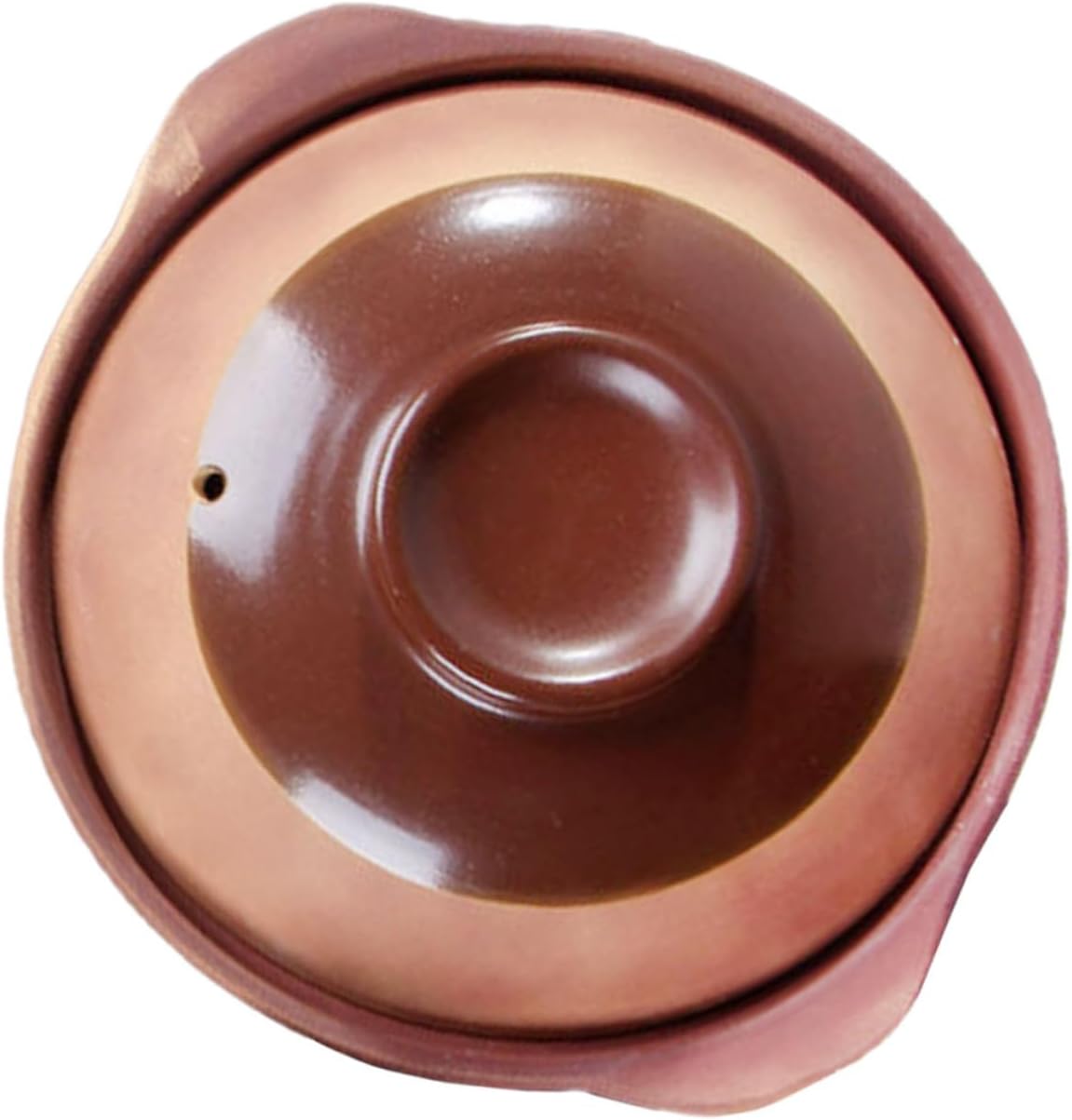 Ciieeo Household Pottery Clay Stewing Pot Vintage Casserole for Soup and Noodles High-temperature Resistant Kitchen Accessory for Family Gatherings and Daily Cooking