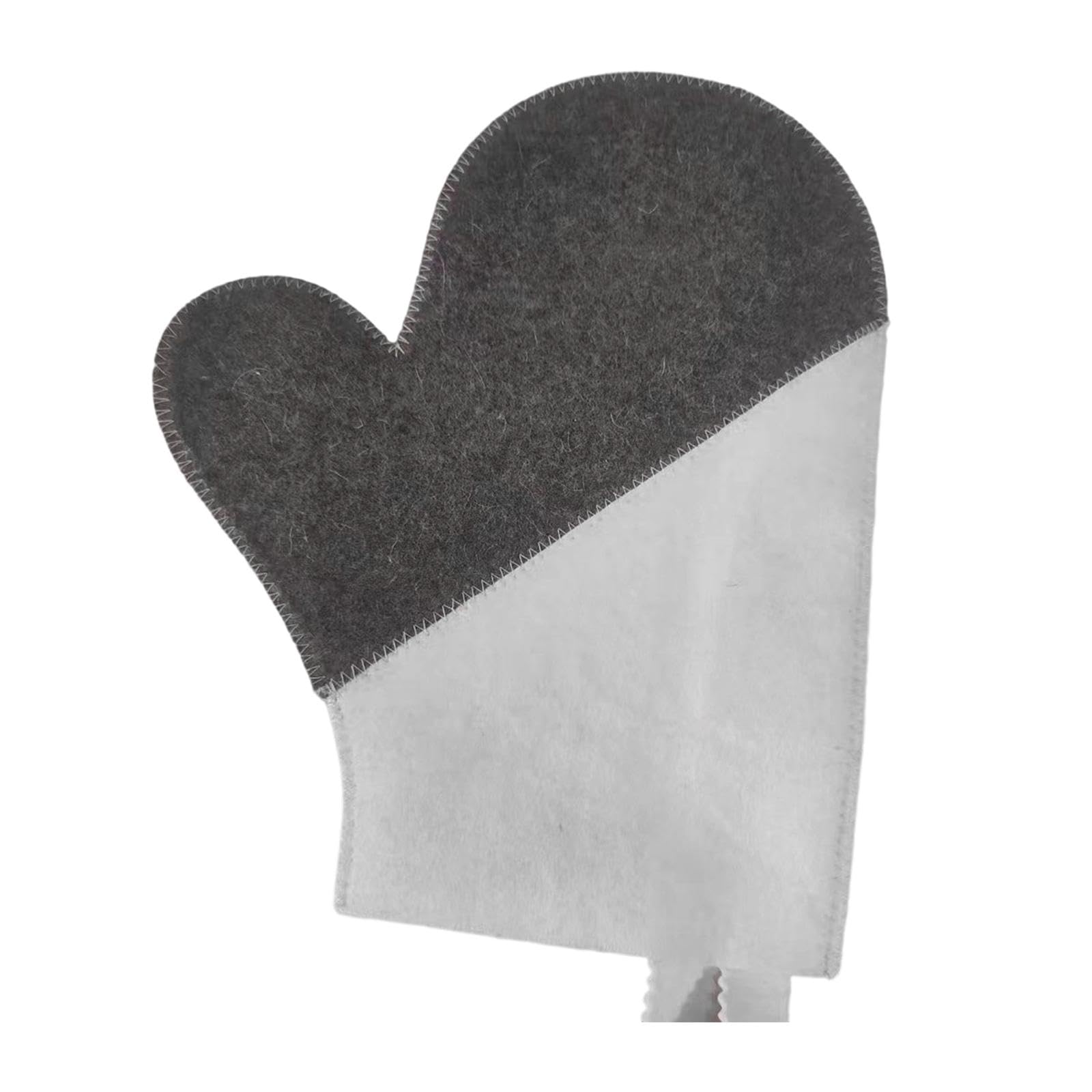 BNF® Sauna Accessory Reusableorarium Accessory for Winter Bathing Shower Bath Gray and White Glove-in-Garden:-Categories-Pools, Hot Tubs & Supplies-Outdoor Saunas & Parts-Outdoor Sauna Parts-image-37