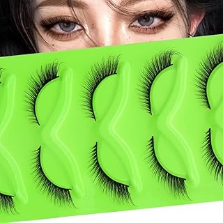 5 pares de pestañas de ojo de gato Wispy pest...
