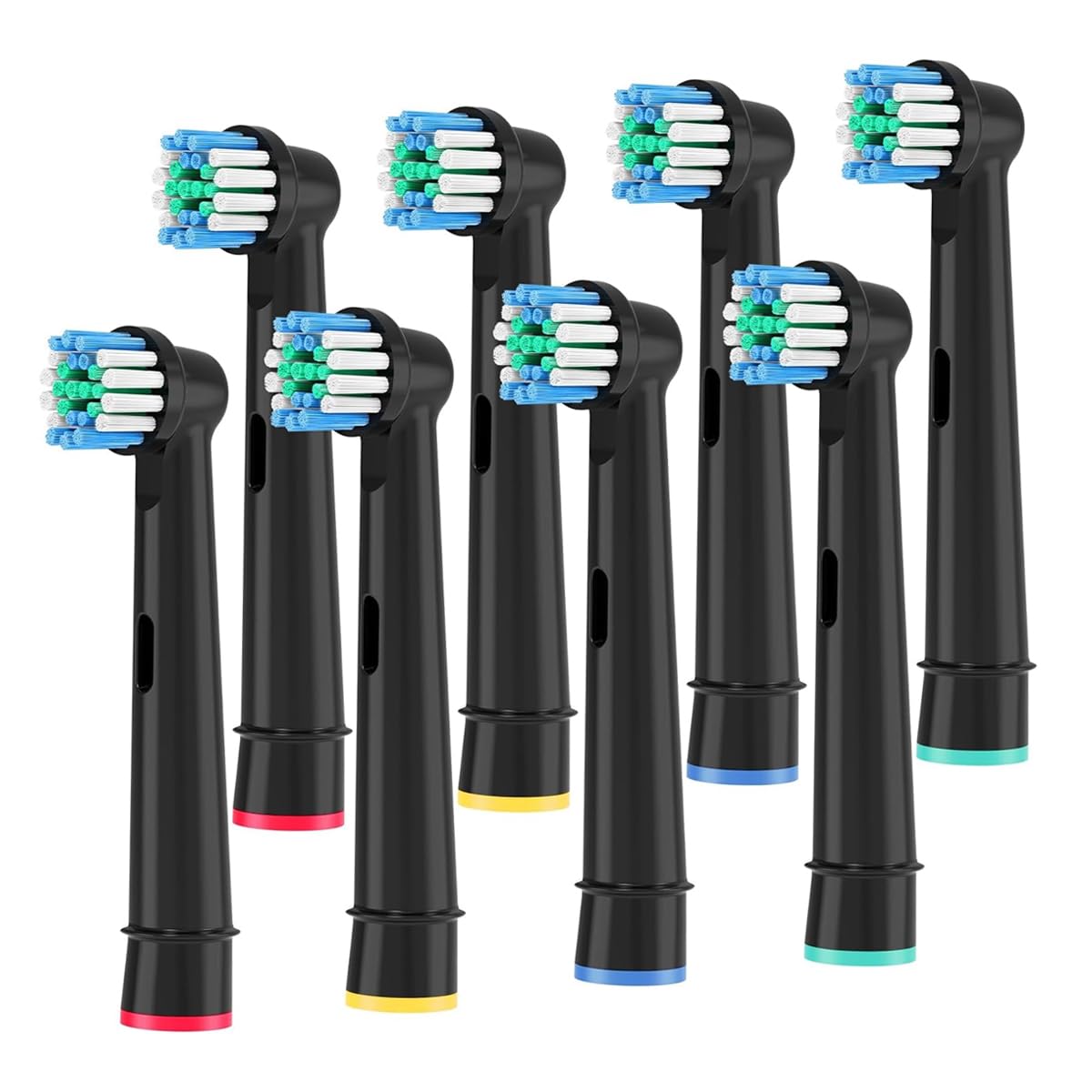 MAYCREATE® 8pcs Tooth Brush Head Replacement Precision Cleaning Soft | Electric Toothbrush Heads with Oral-B, For professional cleaning and gum health Improvement-image-47