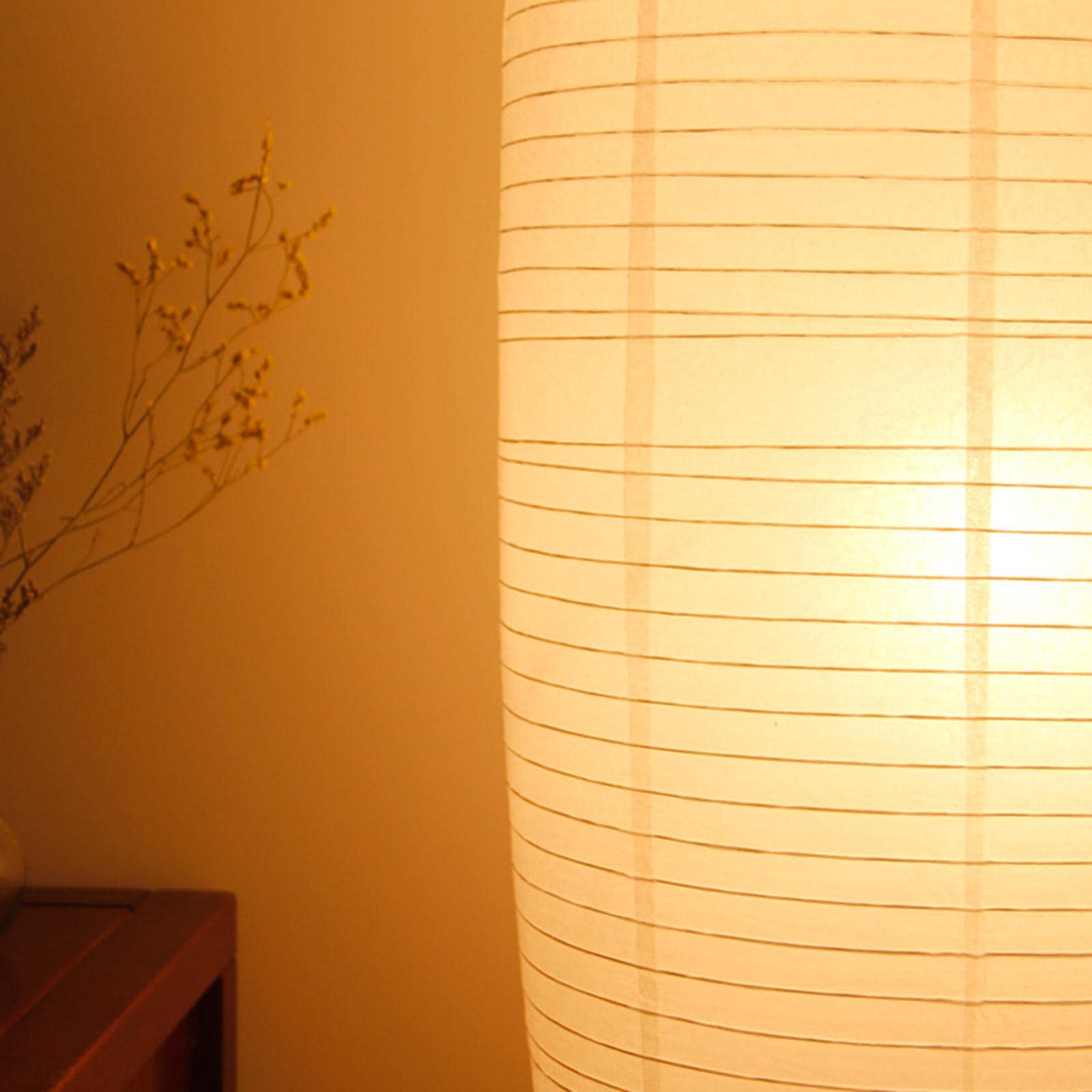 Rice Paper Floor Lamp Shade Simple for Bedrooms Living Room Home Hotel-picture-17