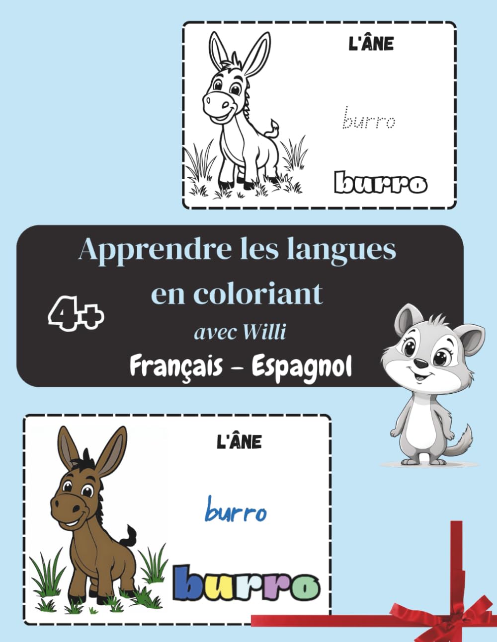 Apprendre les langues en coloriant Français – Espagnol: pour Enfants à partir de 4 Ans