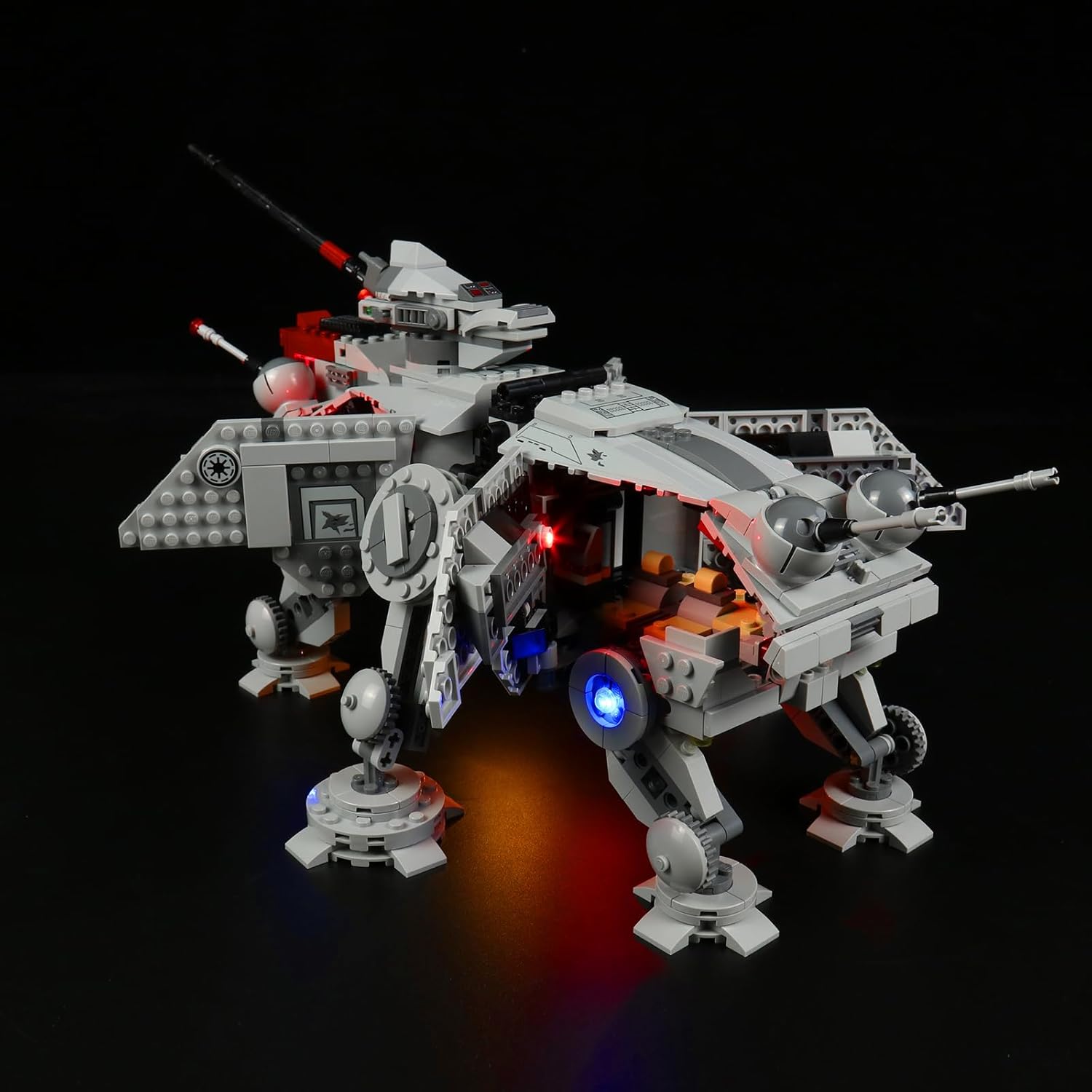LED Light Kit for Lego 75337 at-TE Walker, ONLY Light Kit, Lego Model is NOT Included (Standard)