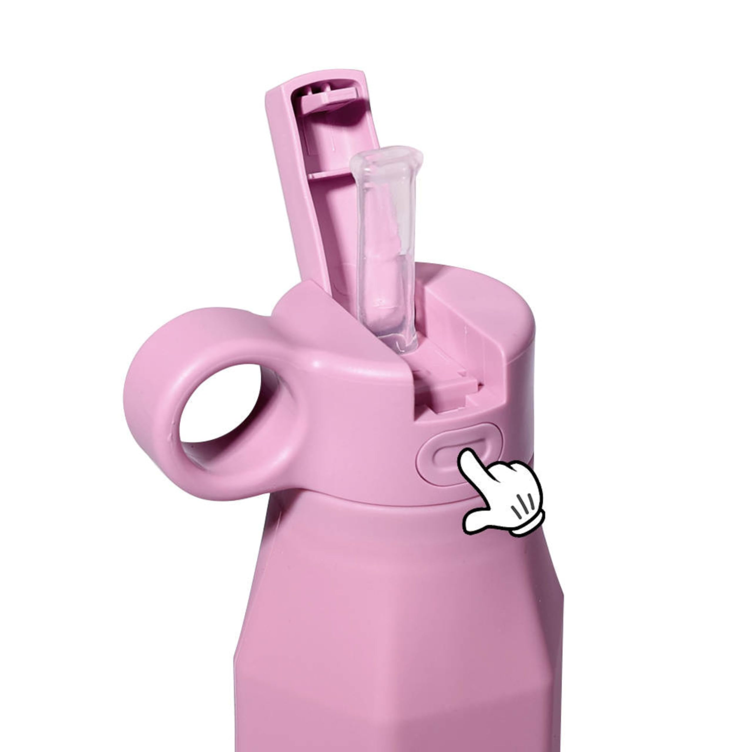 DRIPDROP Kids Water Bottle with Straw, Leak-Proof, BPA-Free, Reusable, Lightweight, 350ml, Non-Spill, Flip Lid - Image 2