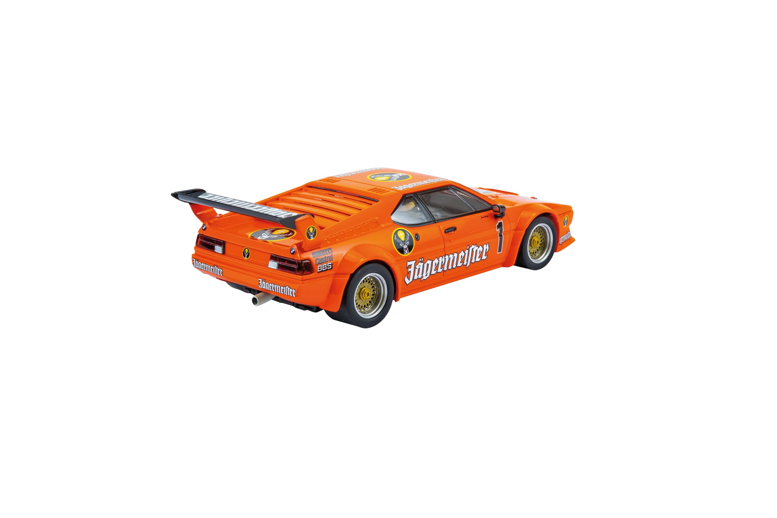 Carrera Digital132 I BMW M1 Procar 'Jägermeister Racing Team, No.1' I Auto Digital 132 Rennbahn | Front-, Rück- und Bremslicht | Original BMW Lizenz | Maßstab 1:32 | Ab 8 Jahren