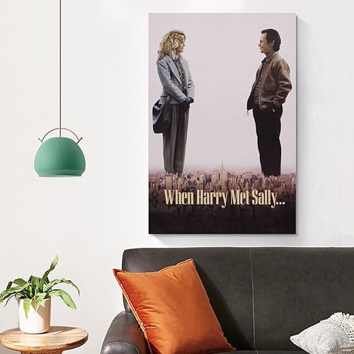 Miniatura 4 de When Harry Met Sally, carteles de película (2) pinturas artísticas de pared, lienzo, decoración de pared, decoración del hogar, decoración de sala