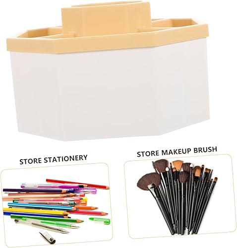 Miniatura 2 de EXCEART Storage Box To Rotate Stationery Multifunction Abs