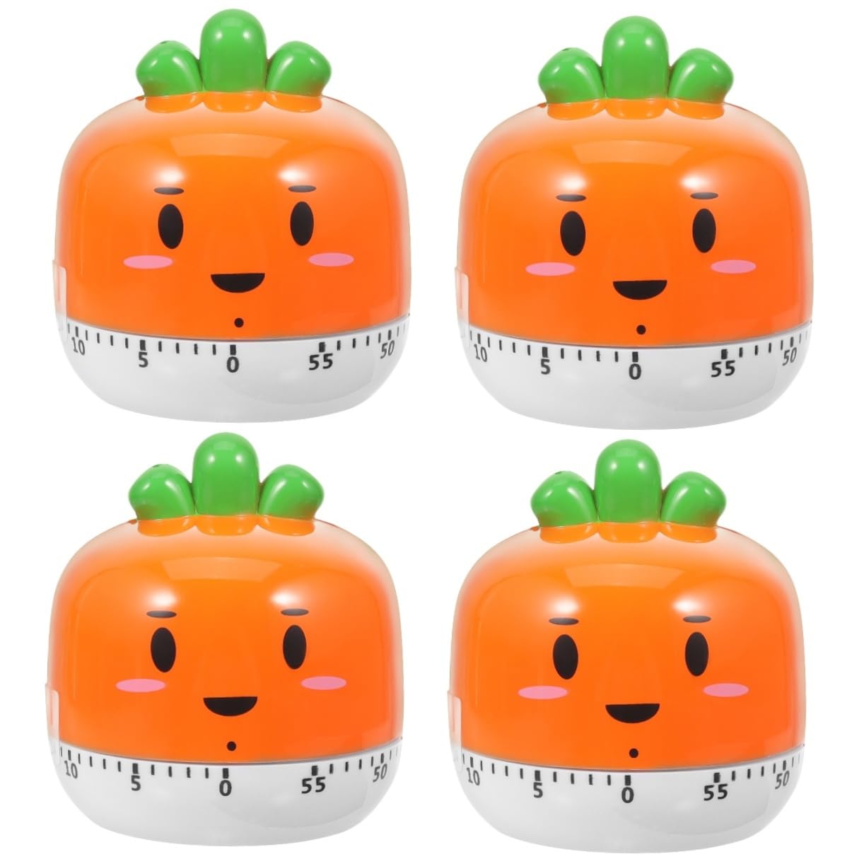 ABOOFAN 4 Pièces Minuterie pour Enfants Compte à Rebours Minuteur Réveils pour Enfants Dispositif De Minuterie Réveil pour Enfants Outils Étudiant Métal Rappel Oeufs Bouillis