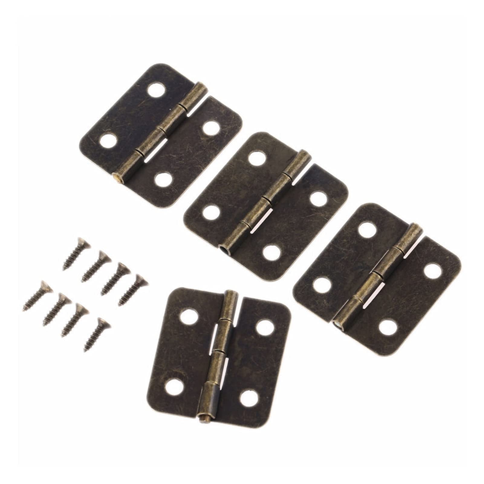 Nvsfzgiyg One Color Hinge, 20Pcs 3626Mm Antique Furniture For Jewelry Wooden Box Cabinet Drawer Butt Decorative