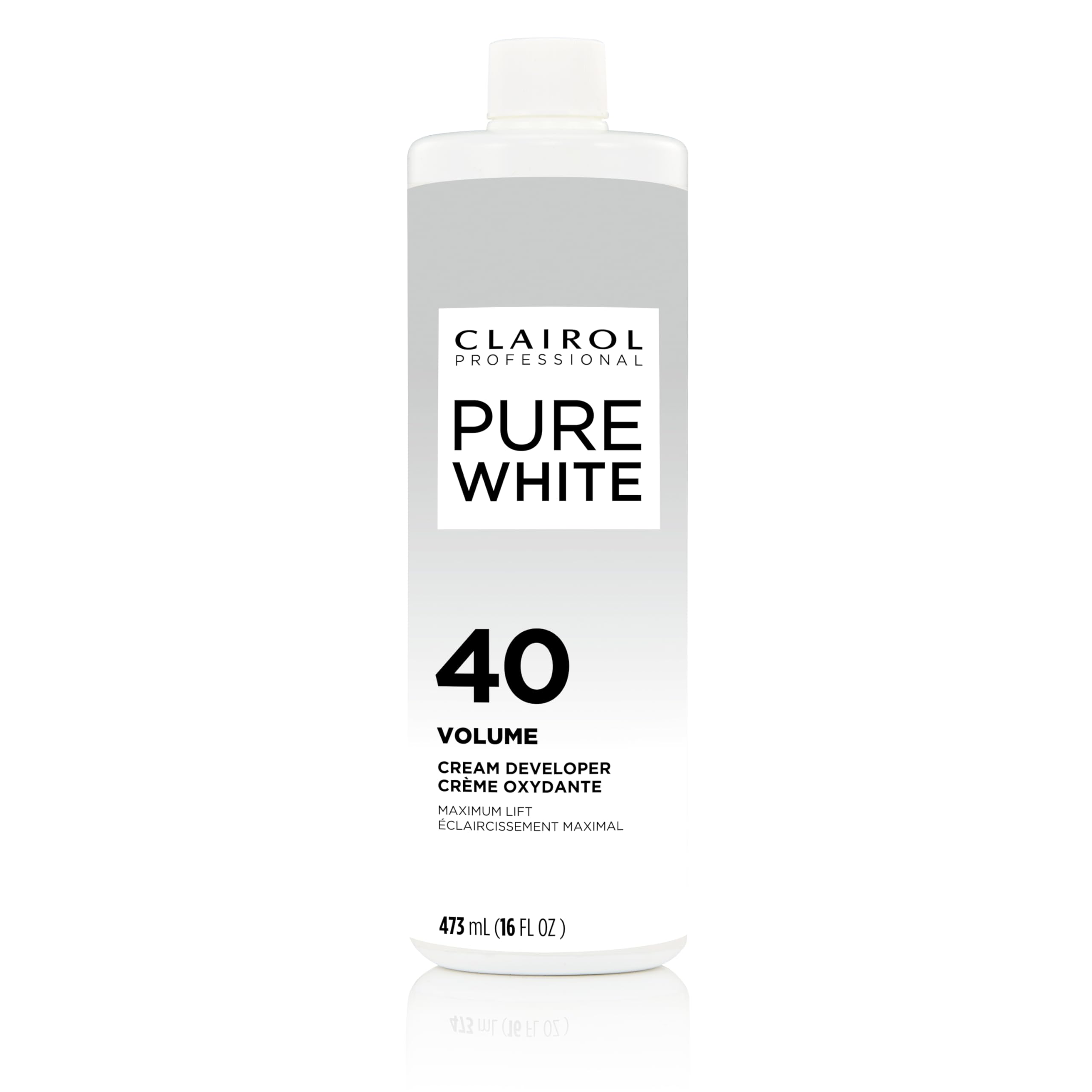 Pure White 40vol Crème Developer, 16 oz.