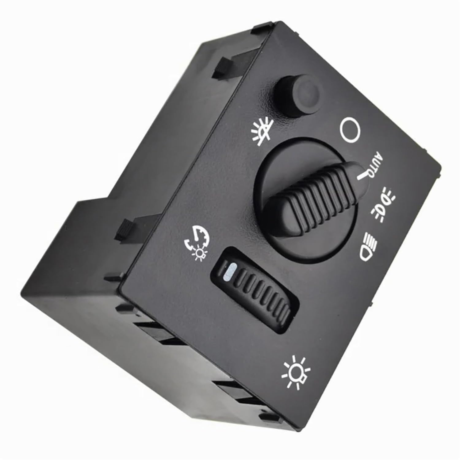 Fog Light Switch Compatible with Hummer for H2 2003 2004 2005 2006 2007 Auto Center Console Headlamp Dimmer Switch Knob Auto Accessory OEM:19381535 15194803