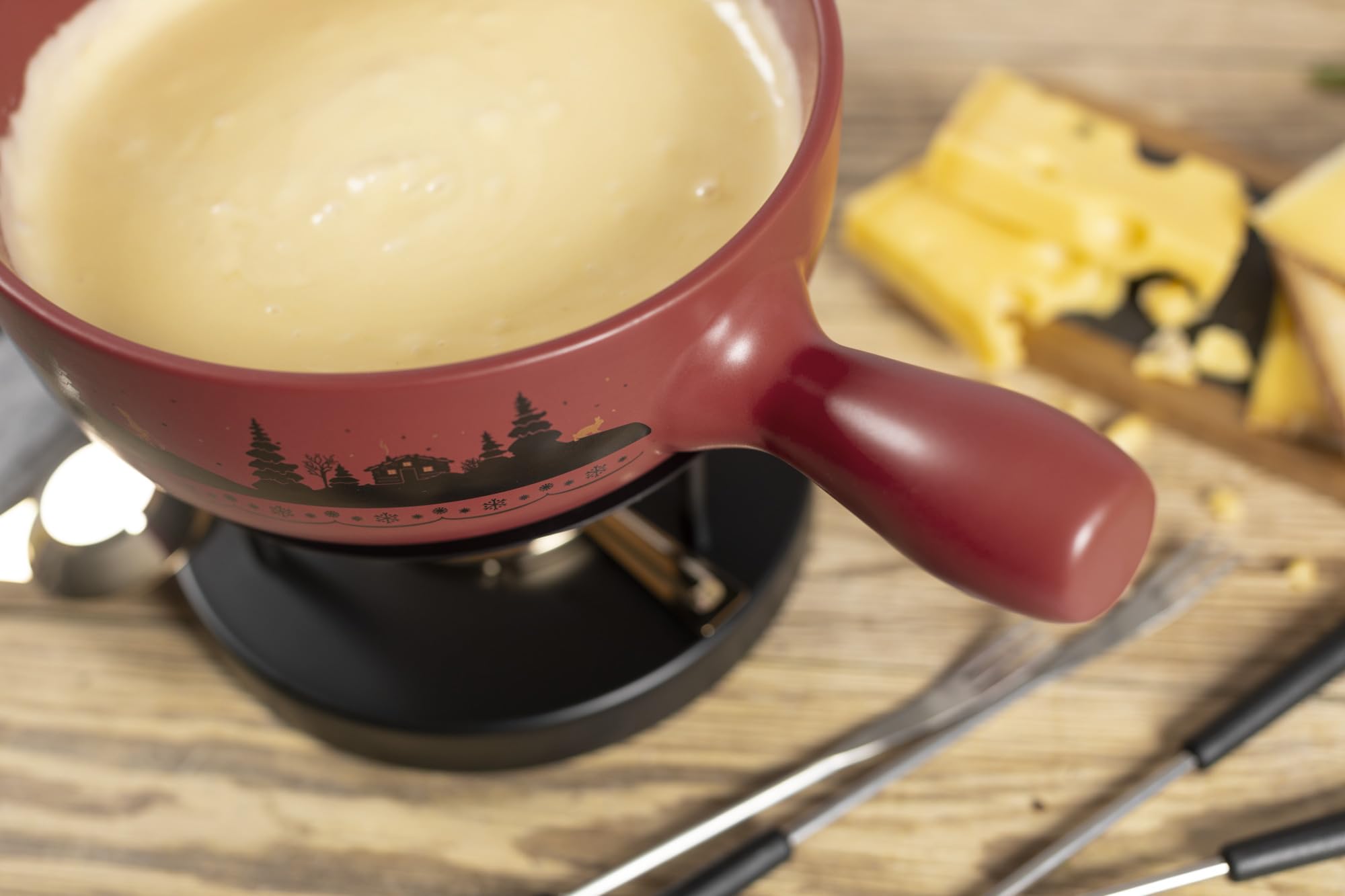 KUHN RIKON 32319 Cheese Fondue Clay