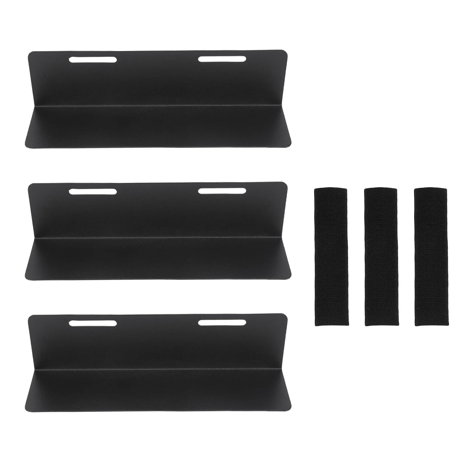 VOBOR 3 Pezzi Organizzatore Bagagliaio Auto, 19 cm Antiscivolo per Bagagliaio Dell'auto, per berline, SUV e camper, per Organizzare e Fissare in Modo Sicuro