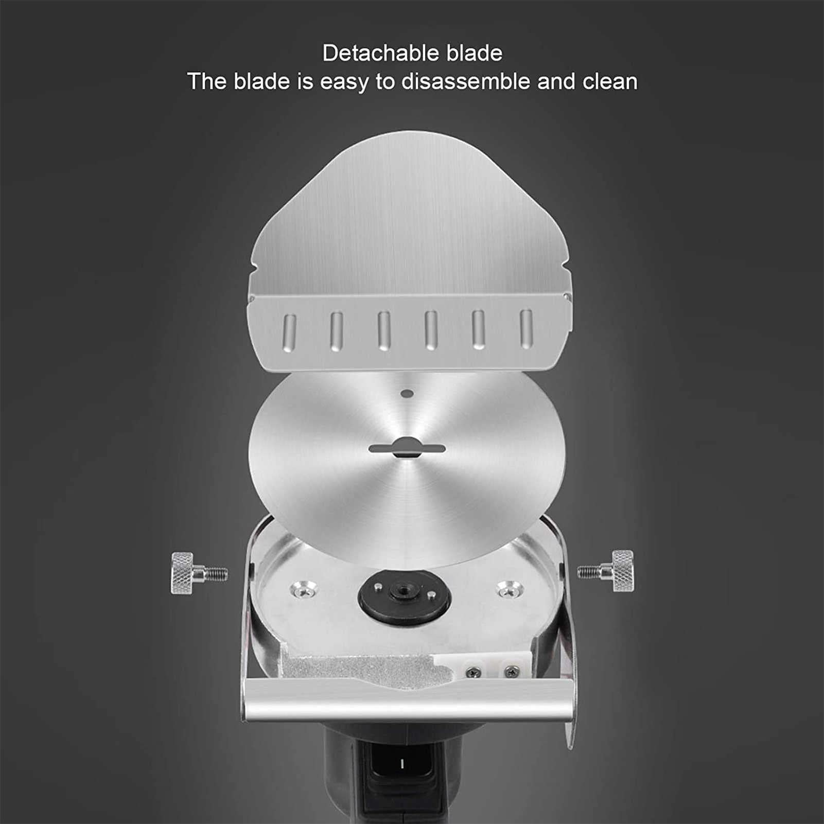 Cuchillo eléctrico para kebab, máquina cortadora de carne automática e inalámbrica, rebanadora de carne sin esfuerzo con la rebanadora eléctrica de kebab.