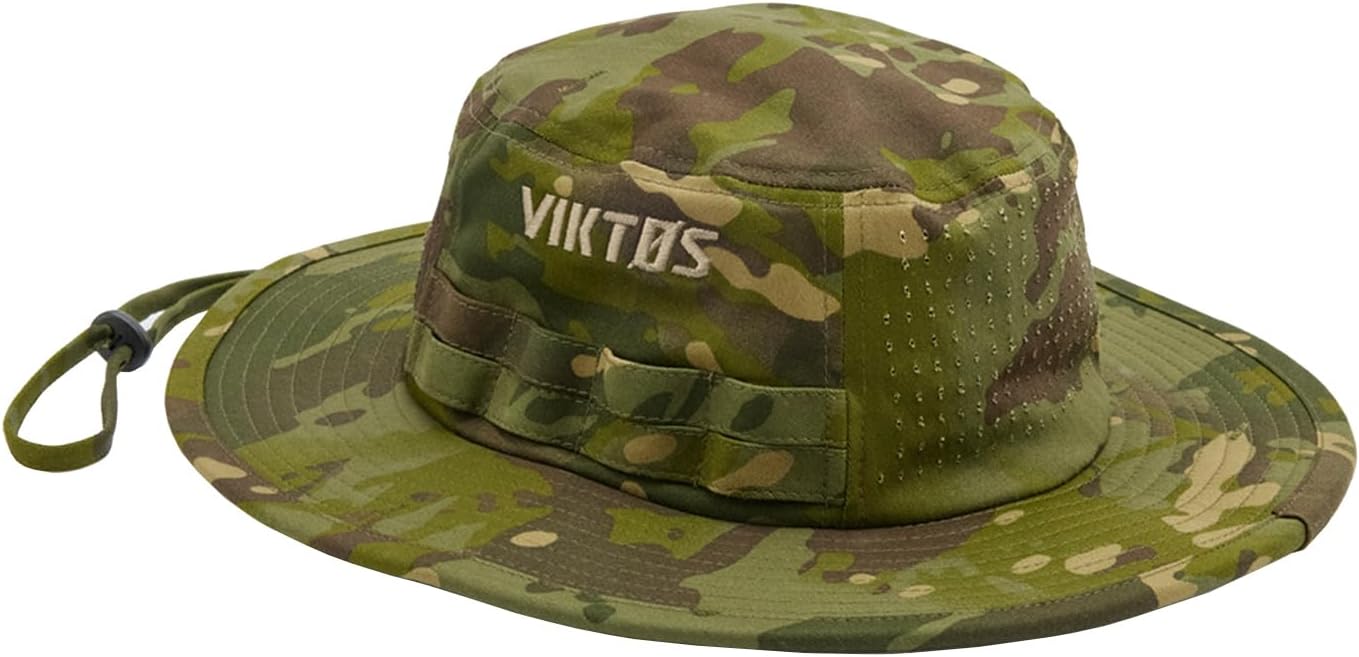 VIKTOS Men's Uрrivеr Boonie Hat | Breathable Cooling Wide-Brim Vented Tactical Sun Hat with Chin Strap & Interior Pockets