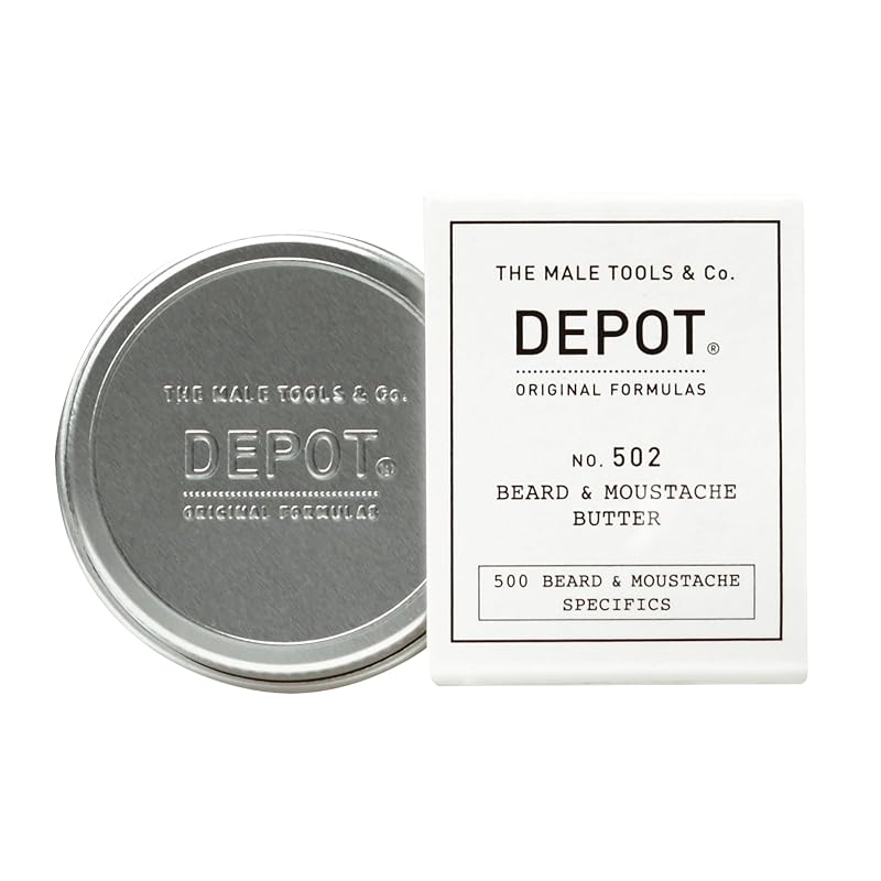 DEPOT No. 502 Manteiga para Barba e Bigode, 28 g