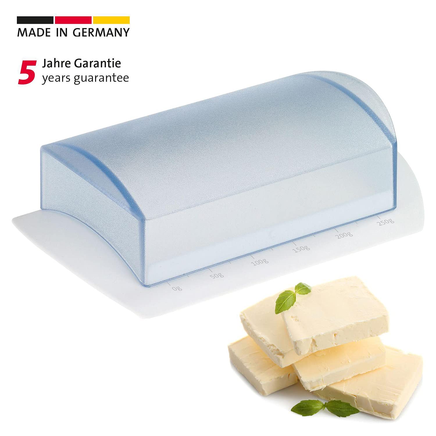 Westmark 21162270 Butter dish with scale, A, DE