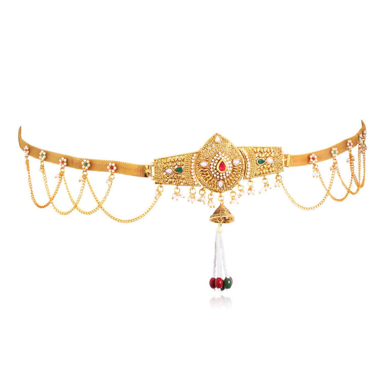 Ethnic Gold Plated Kamarband for Women
