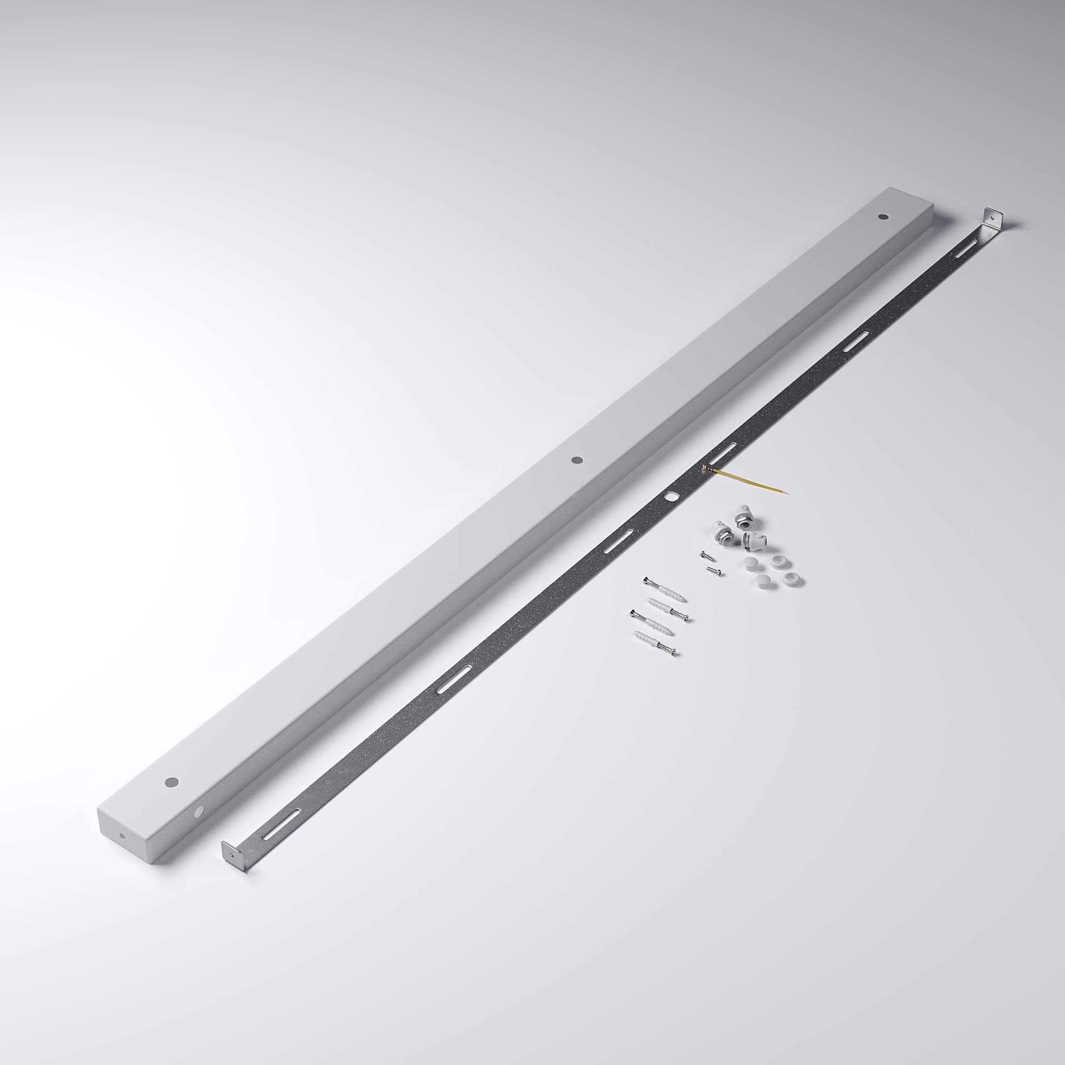 Roset Plafondkap Voor Lamp | Wit | Met Zijgaten