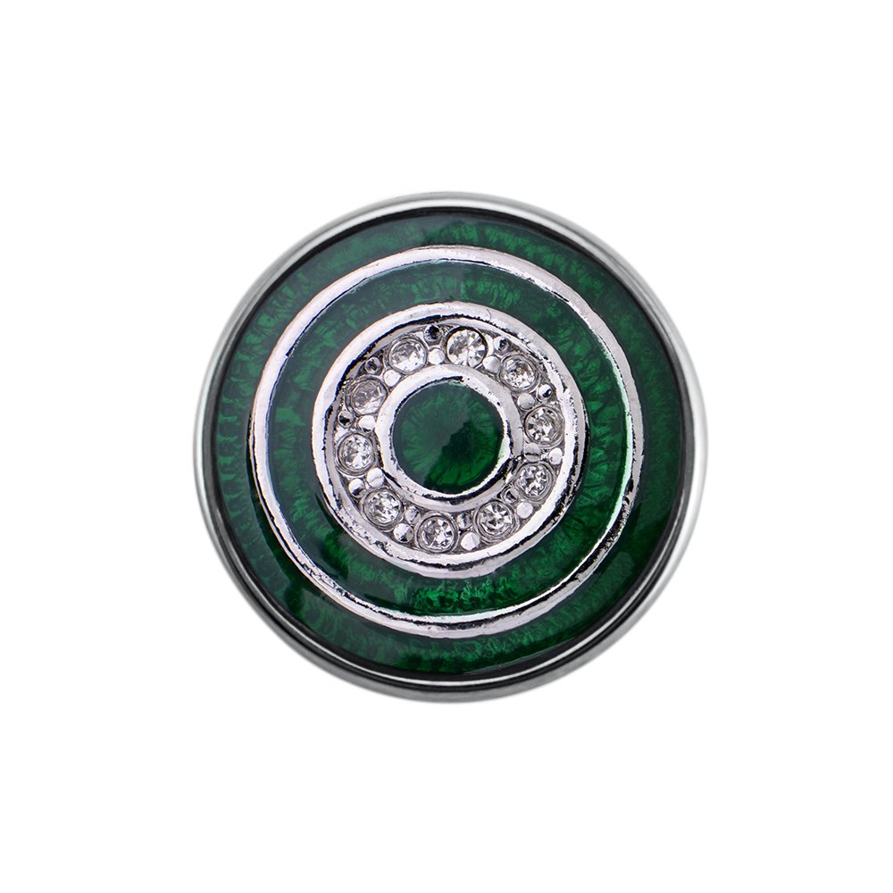 Quiges Damen Click Button 18mm Chunk Grüne Wabe Mi Produktbild-Vorschau 10