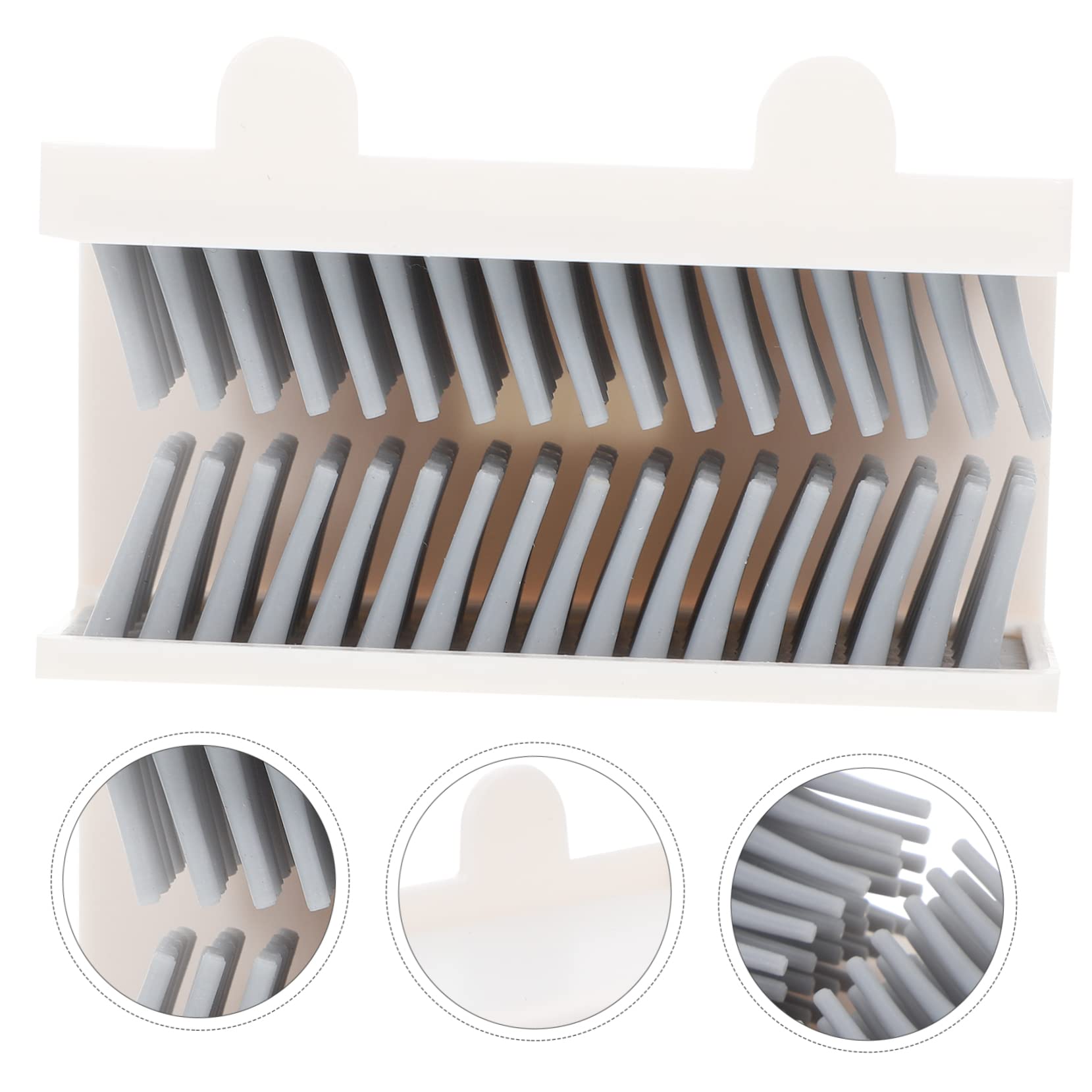OSALADI 5st Haarfänger Wand Zum Sammeln Von Haaren Wandmontierter Haarsammler Duschabflusssieb Haare Im Badezimmer Duschzubehör Haarablauffänger Luftarmaturen Weiß Wanne Kieselgel