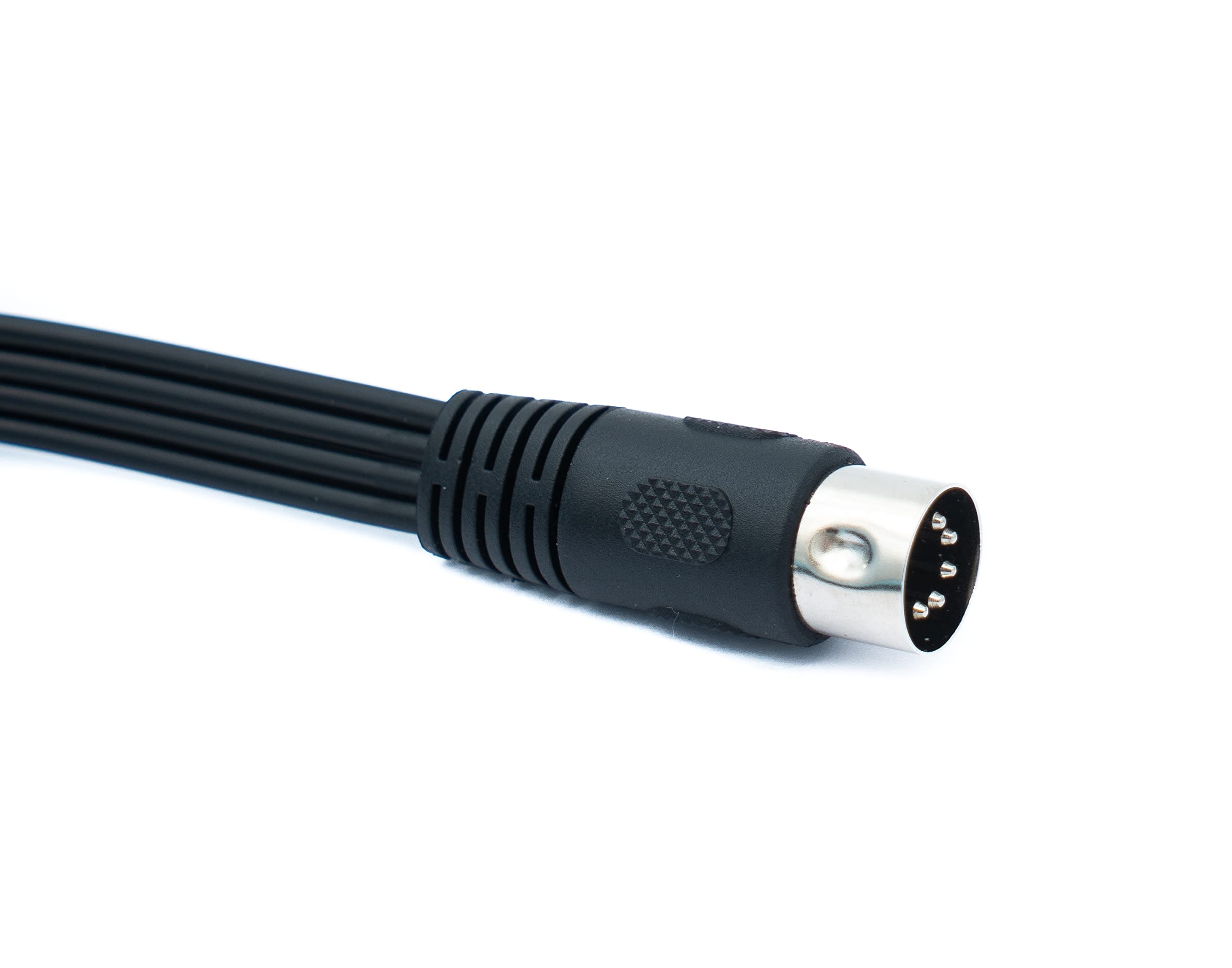 System-S Cavo RCA 4 RCA 150 Cm Maschio A DIN 5 Poli, Adattatore Stereo, Nero - Foto 6