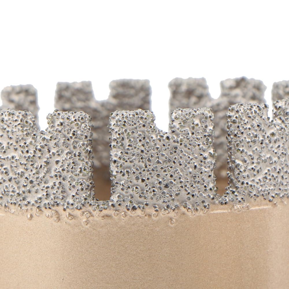 Broca de perforación con núcleo de diamante soldado con rosca M14, sierra perforadora para azulejos de cerámica, granito, mármol, herramientas para abridor de agujeros, broca seca soldada, 45MM