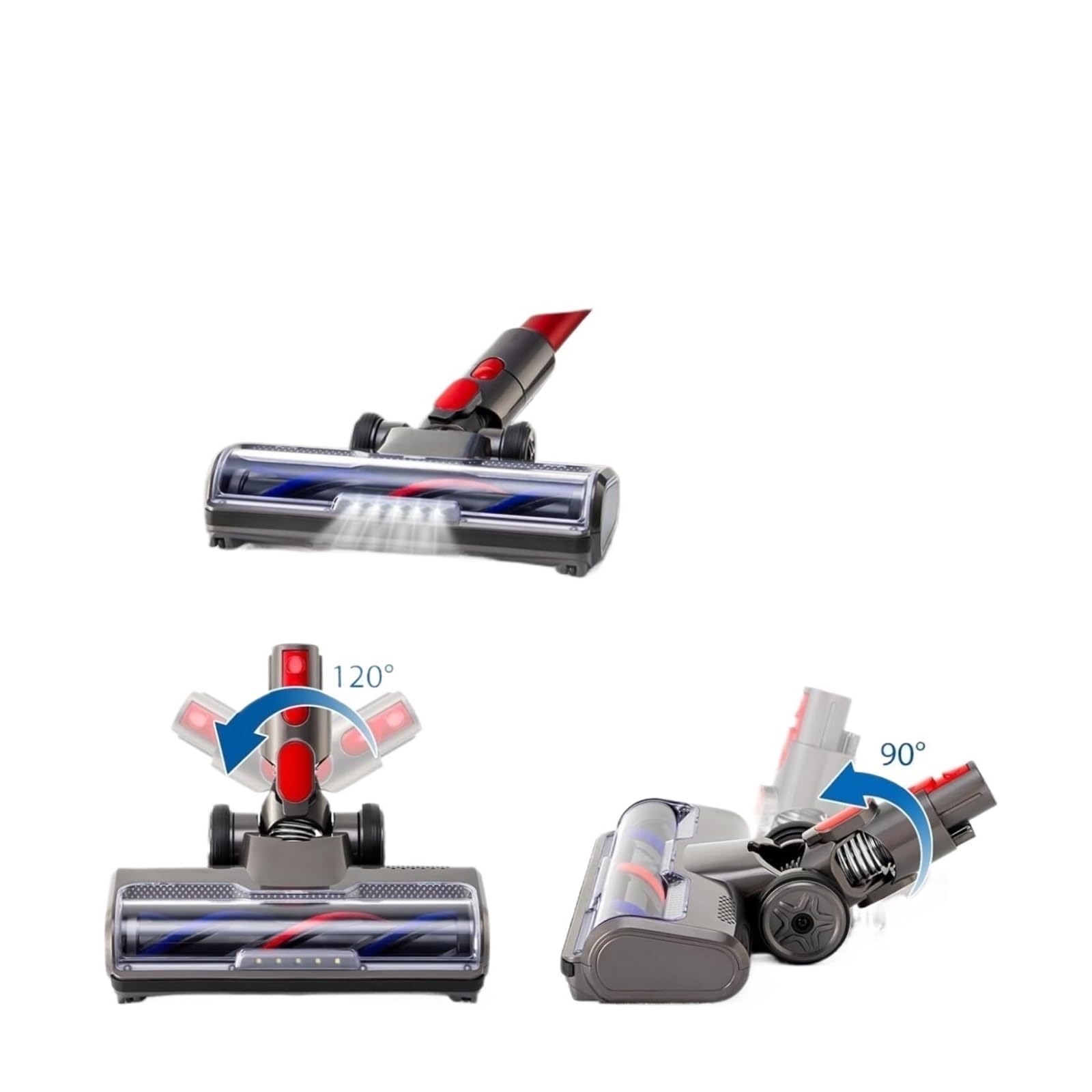 Tête De Brosse D'aspirateur, Compatible Avec Dyson