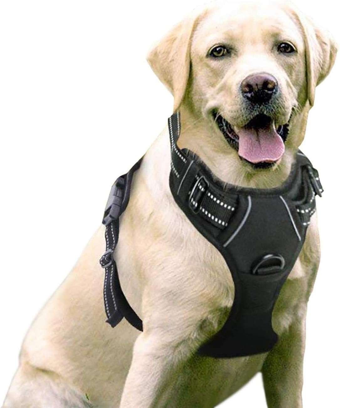 Dog Harness, noStrap pet Harness with 2 Leash Clips
