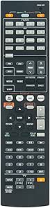 RAV204-V473190EU Telecomando di Ricambio applicabile per Yamaha AV Receiver Remote Control RX-V395RDS RX-V800RDS RAV204 V4731900