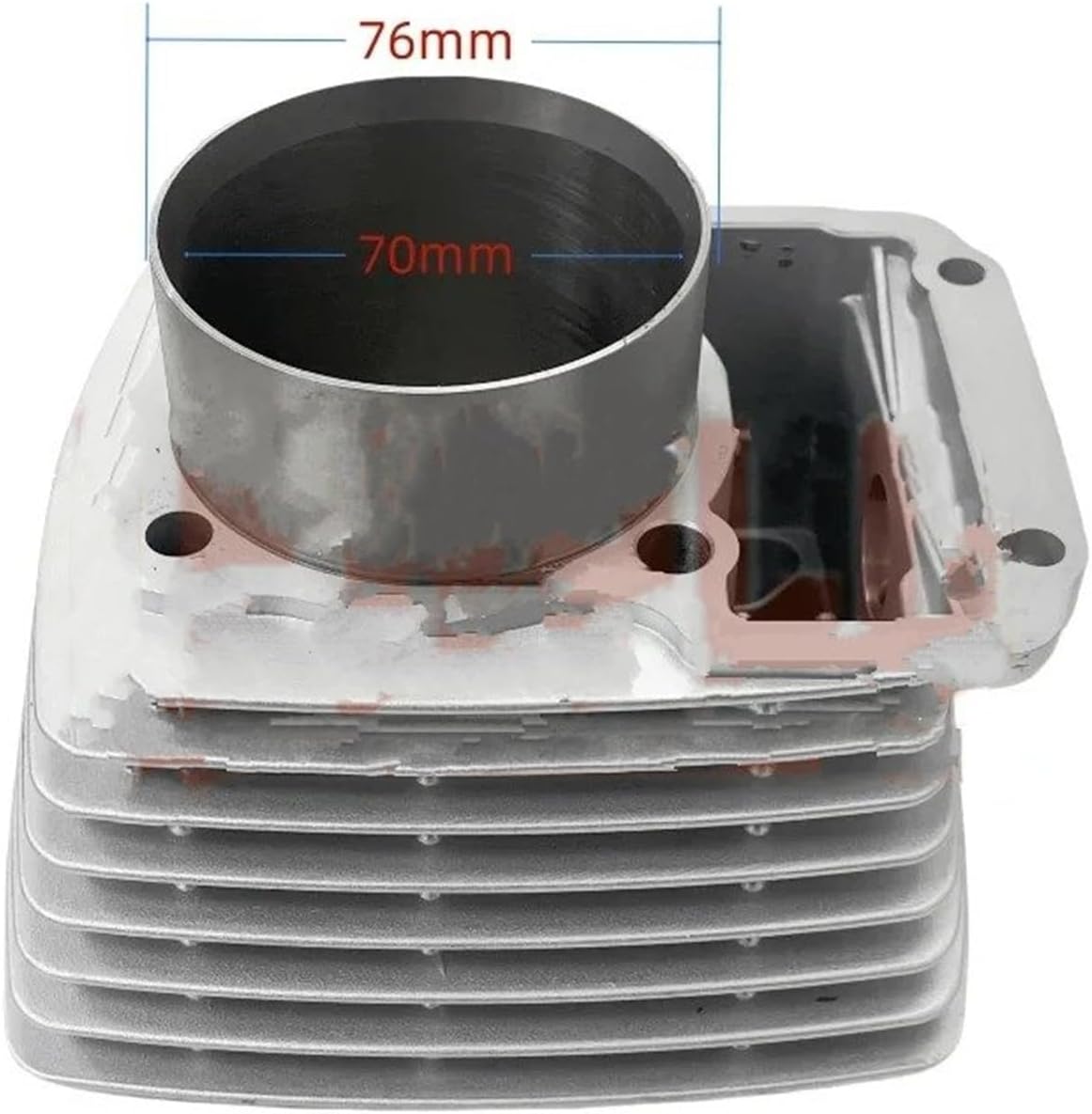 Motorcycle Assembly Piston for CG250 for CG300 for CG 250CC to 300CC 16mm Pin 167FMM Engine Motorcycle 70mm Big Bore Cylinder Piston Kit