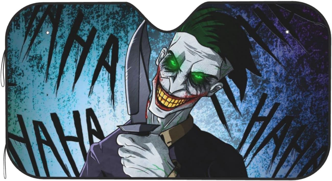 Joker Auto Front Window Sun Shade Car Foldable UV Ray