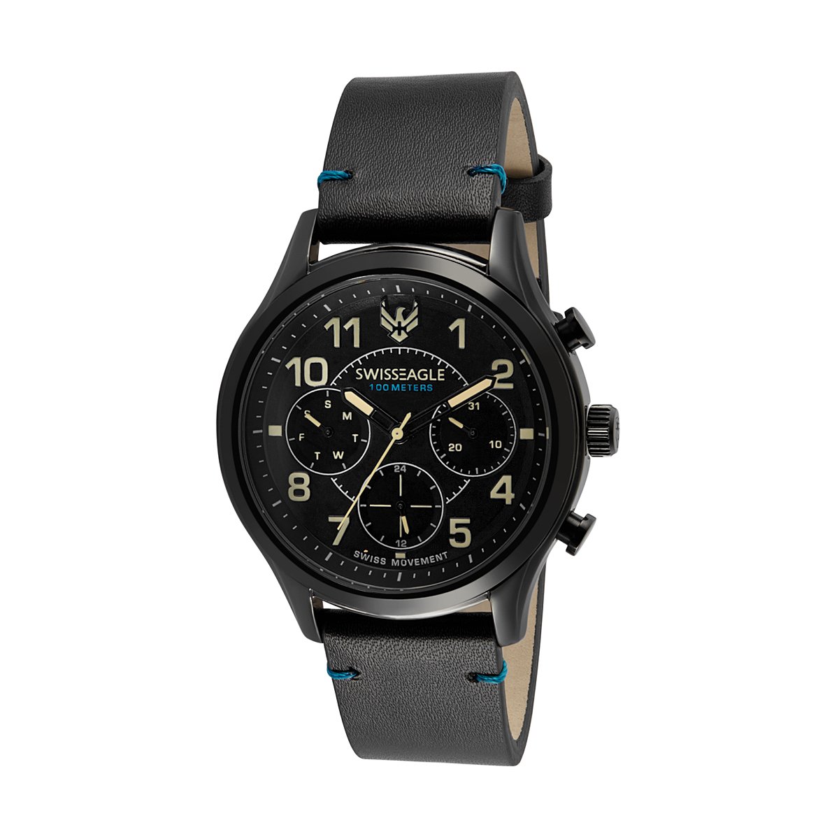See full amazon price history chart for Swiss Eagle Multifunctional Black Dial Mens Watch (Black) Swiss Eagle Multifunctional Black Dial Mens Watch (Black) (B07FKTFZQD) Amazon Price History, Amazon Price Tracker