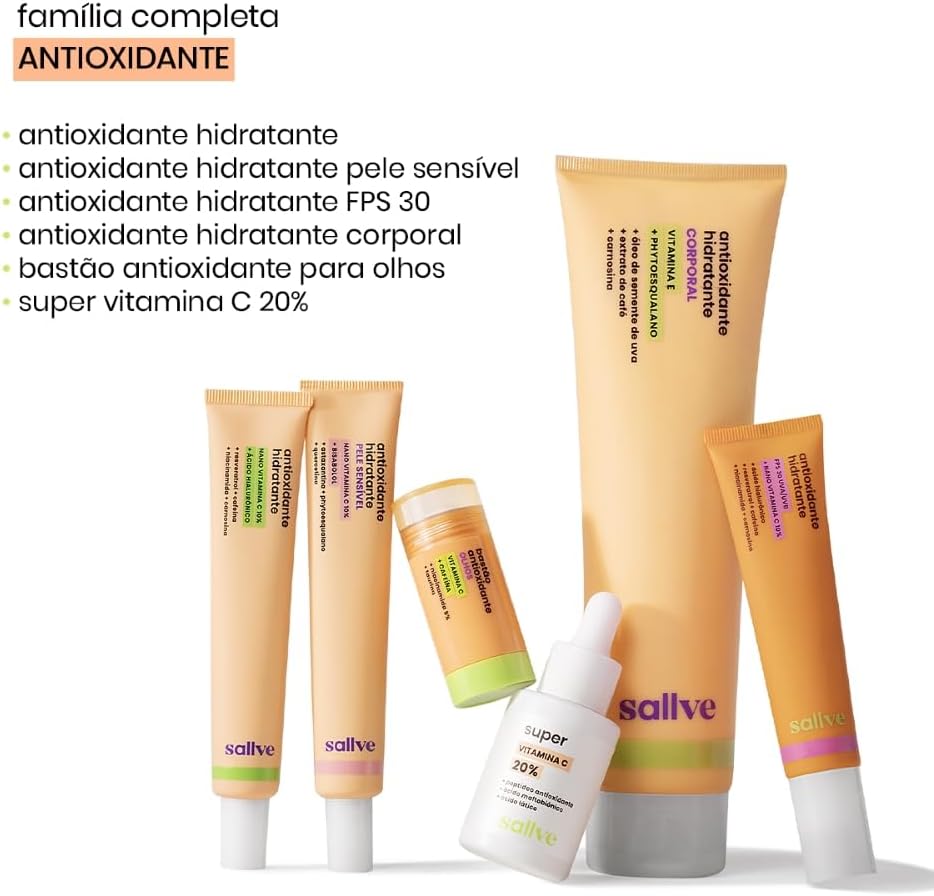 Sallve Bastão Antioxidante para Olhos 10g