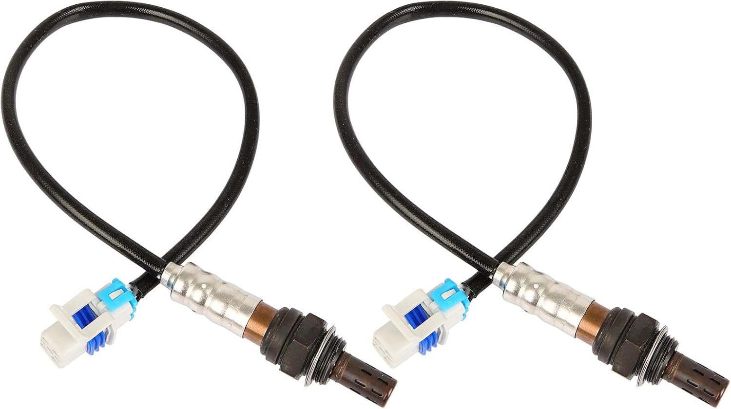 O2 Oxygen Sensor Downstream 213-4229 2PCS, Compatible for Chevrolet Avalanche Tahoe Silverado 1500 2005-2013, Replacement Oxygen Sensor, Bank 2 Sensor 2