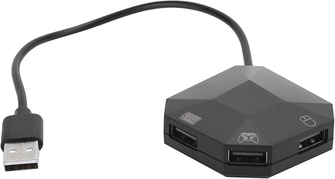 Keyboard and Mouse Converter Adapter Compatible with Game Console