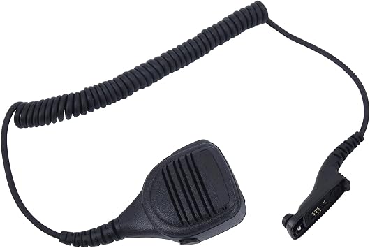 ميكروفون مكبر صوت للكتف لأجهزة راديو Motorola PMMN4025AL OEM APX-6000 وXPR-7550e وAPX-8000 وXPR-7350e - ميكروفون عن بعد متين مع صوت واضح