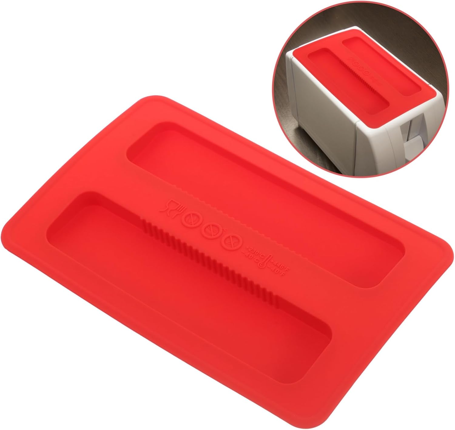 Bread Maker Lid Toaster Oven Covers Silicone Toaster Lid for Kitchen Breakfast Maker