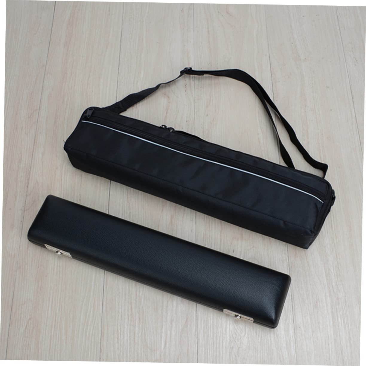 BESTonZON Portable Flute Storage Bag with Box Thickened Flute Case Backpack for 16 Hole Flute Multi Functional Music Instrument Carrying Pouch Reliable and Durable Design
