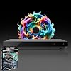 Blu-ray Player Compatible with Sony UBP-X700K MultiRegion Blu-ray Region A, B & C - DVD Regions 1-8 - Bundle Including JW 2 Movie Collection 4K UHD Disc