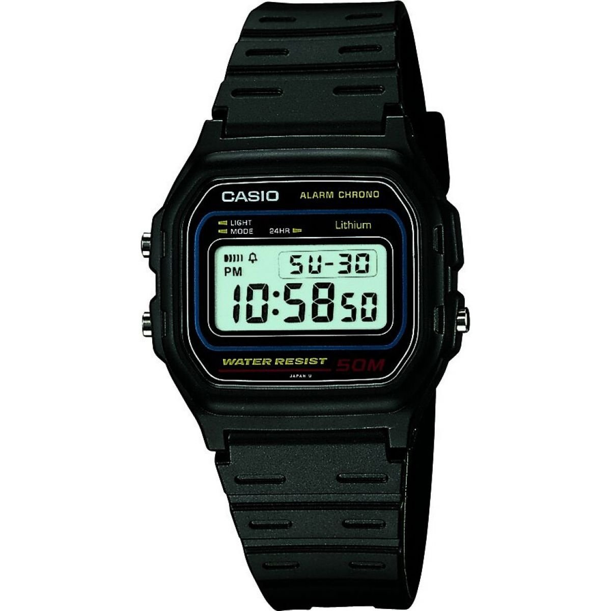 Casio Orologio Da Uomo H5CA-56-1ER Con Calcolatrice, Cronometro, Allarme E Secondo Fuso Orario