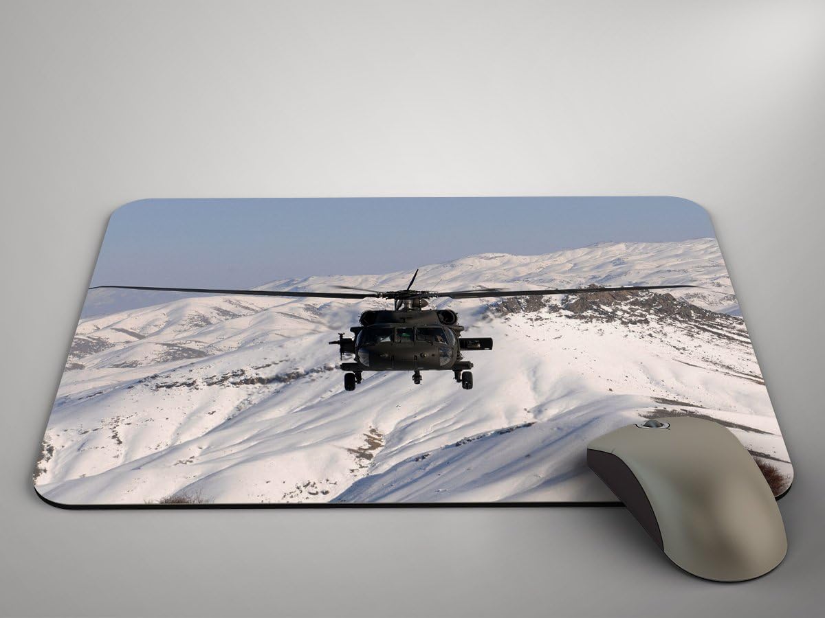 Army UH-60 Black Hawk Helicopter Mouse Pad